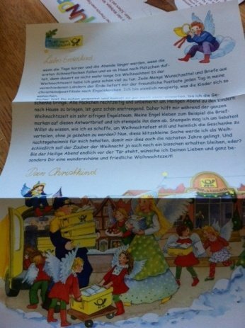 Post fürs Christkind - MIT Rückantwort! 2 christkind2