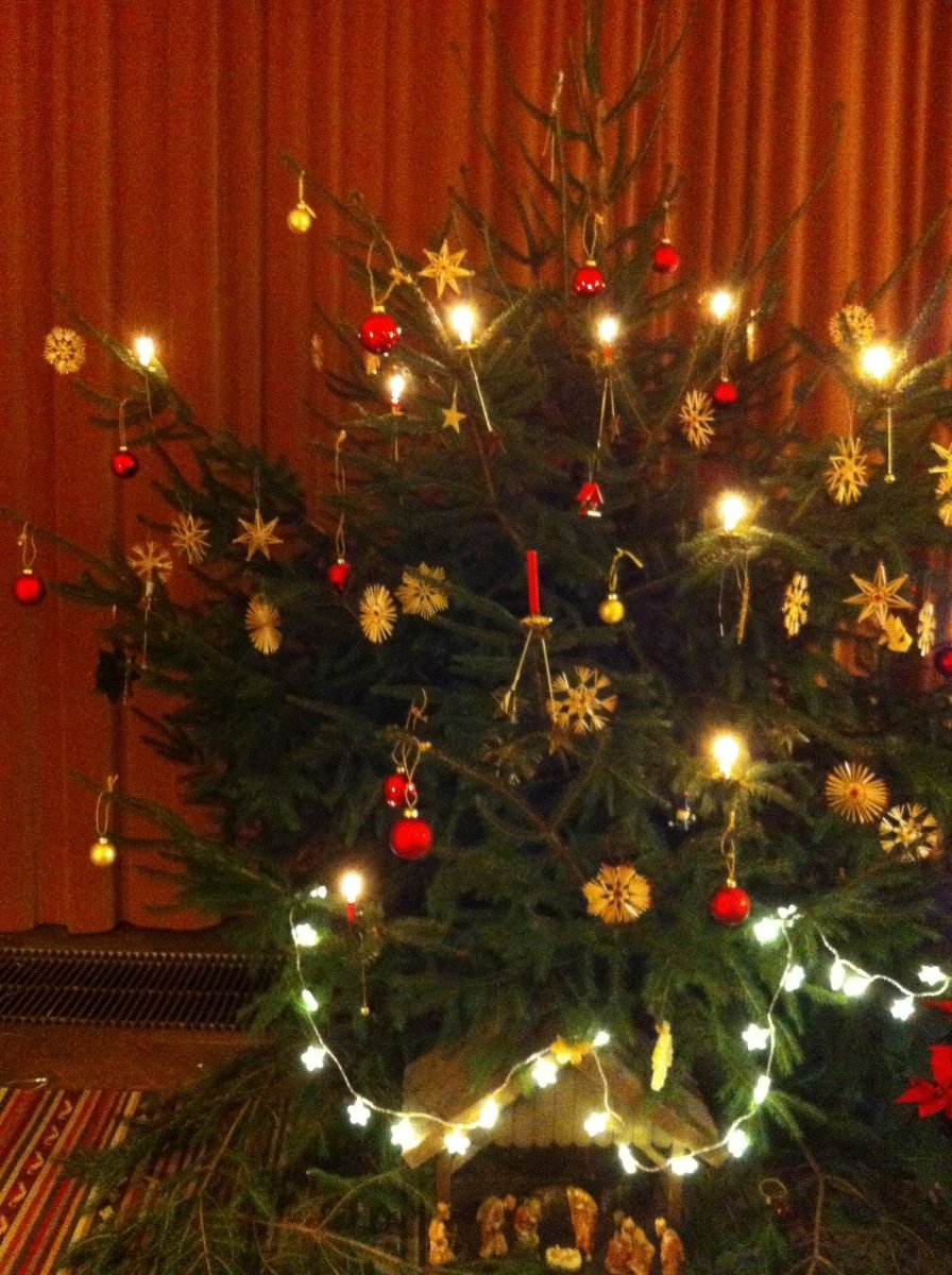 Mit Weihnachten ist es wie mit der Kindheit - man möchte den Moment festhalten 3 christbaum
