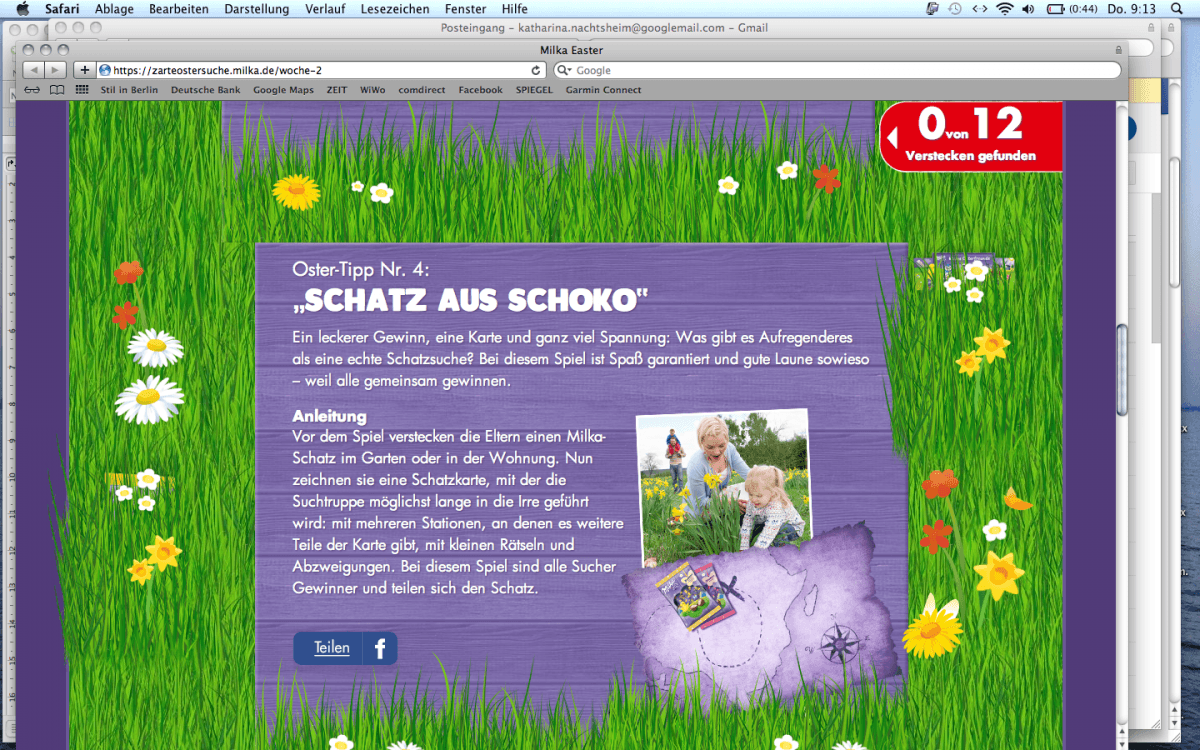 milka screenshot