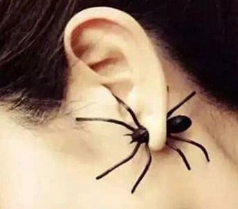 Happy Halloween: Grusel-Accessoires und Kleidung für die ganze Familie 7 ohrring spinne 0