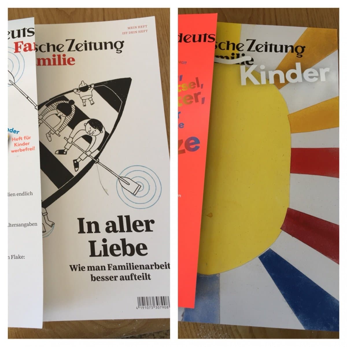 Blattkritik bei der SZ Familie: Mein Ausflug nach München 2 sz familie 0