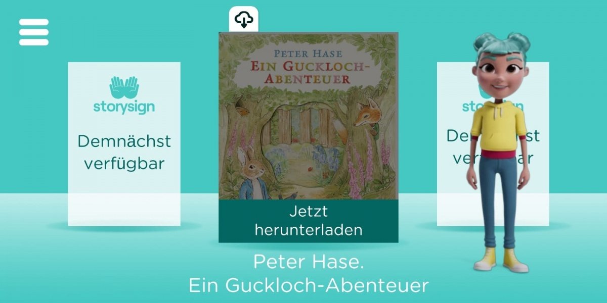 Inklusion durch künstliche Intelligenz? So ermöglicht die App StorySign Vorlesen auch für gehörlose Kinder 4 storysign5