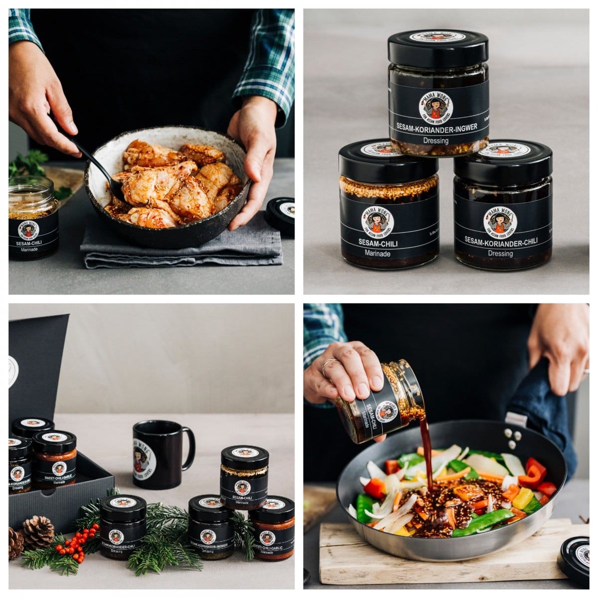 Asiatisch, handgemacht, super lecker: Gewinnt köstliche Produkte von Mama Wong 2 wong kollage