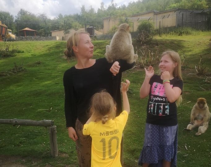 Vor einem Jahr starb Papa: Ich bin froh, dass wir das Atmen nicht verlernt haben 6 ines affen