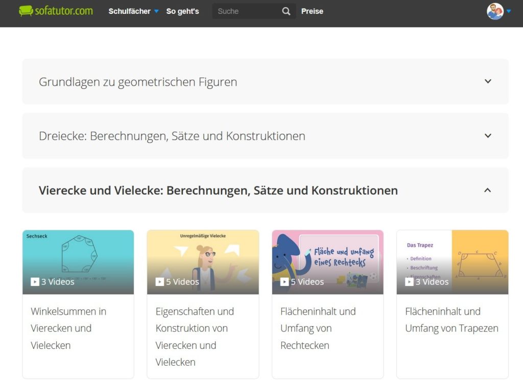 Sofatutor: Erfahrungen mit dem Lernen auf dem Sofa – ganz ohne Mama und Papa! 5 Sofatutor5