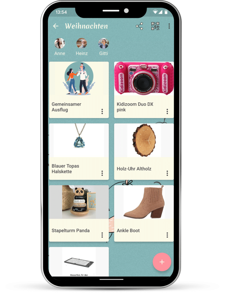 Digitaler Wunschzettel: Damit die Weihnachtszeit stressfreier wird 4 Meine Wunschliste Meine Ansicht
