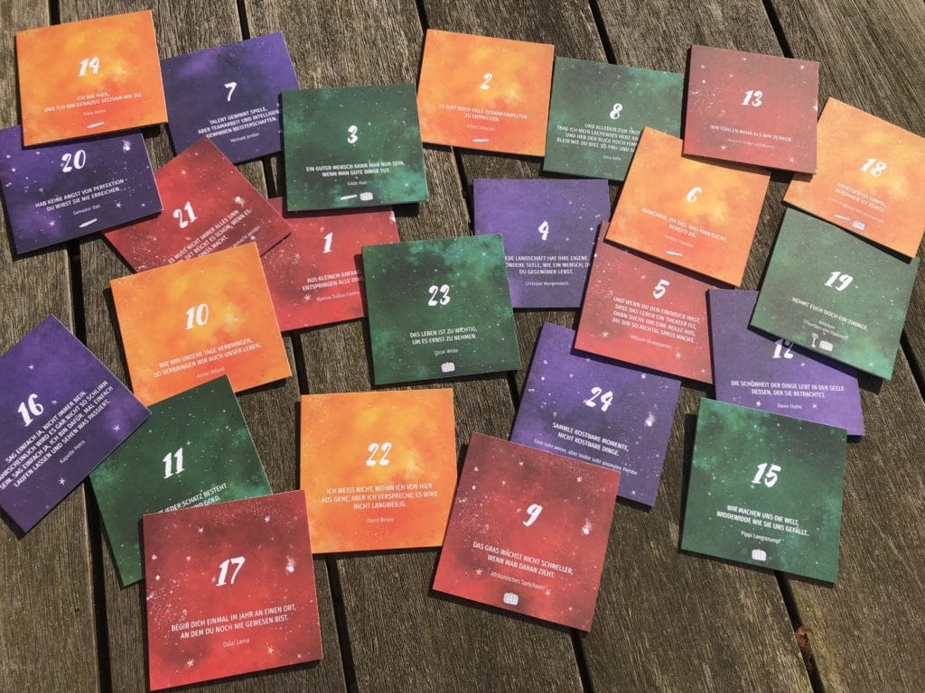 Ein Paarzeit-Adventskalender für euch: Gute Zeit miteinander verschenken 4 Adventskalender Liebe