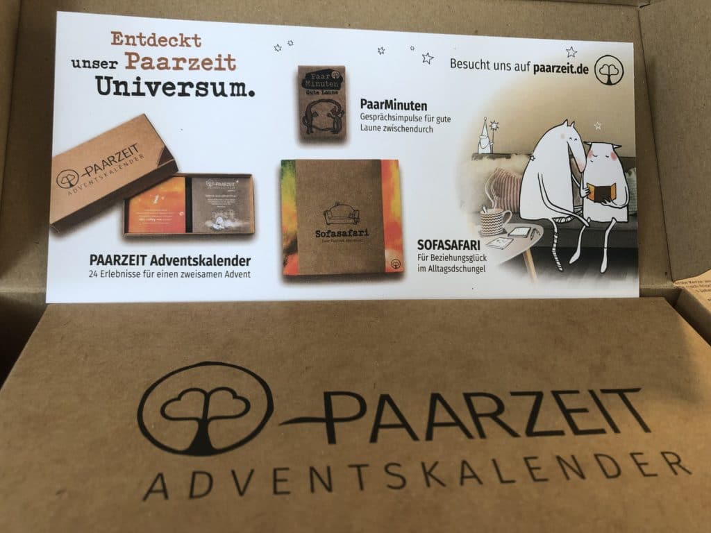 Ein Paarzeit-Adventskalender für euch: Gute Zeit miteinander verschenken 5 Sofasafari