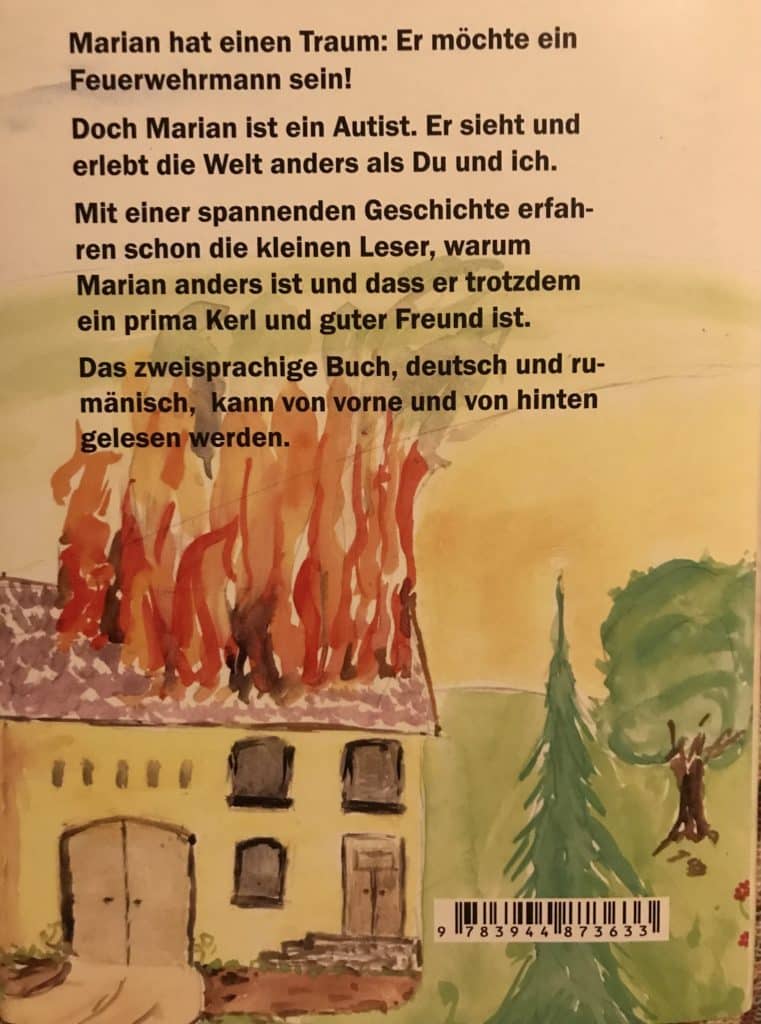 Adoption aus Kinderheim: „Auch als Autist bin ich doch ein Mensch" 3 Buchrueckseite