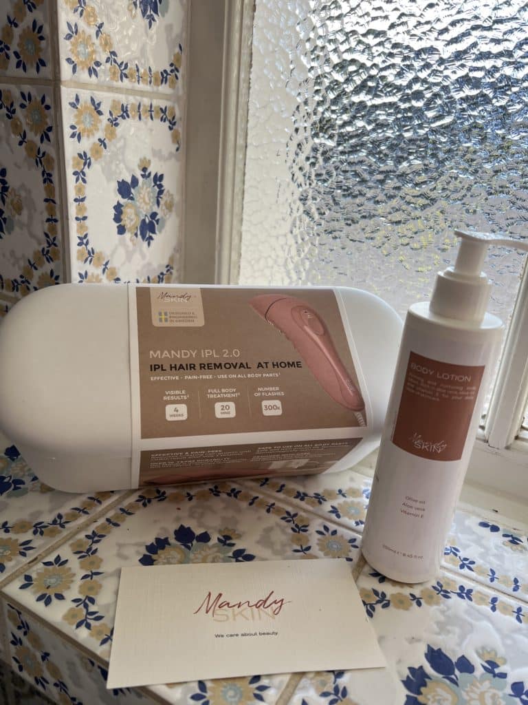 MandySkin: Der Mandy IPL 2.0 entfernt die Haare noch sanfter 3 MandySkin
