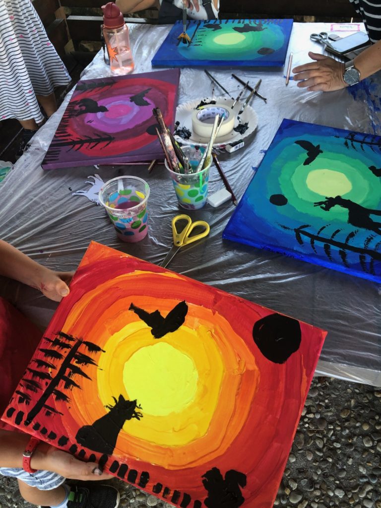 Kreativität im Familienalltag: Weg vom TV, Buntstifte für alle! 2 IMG 9966