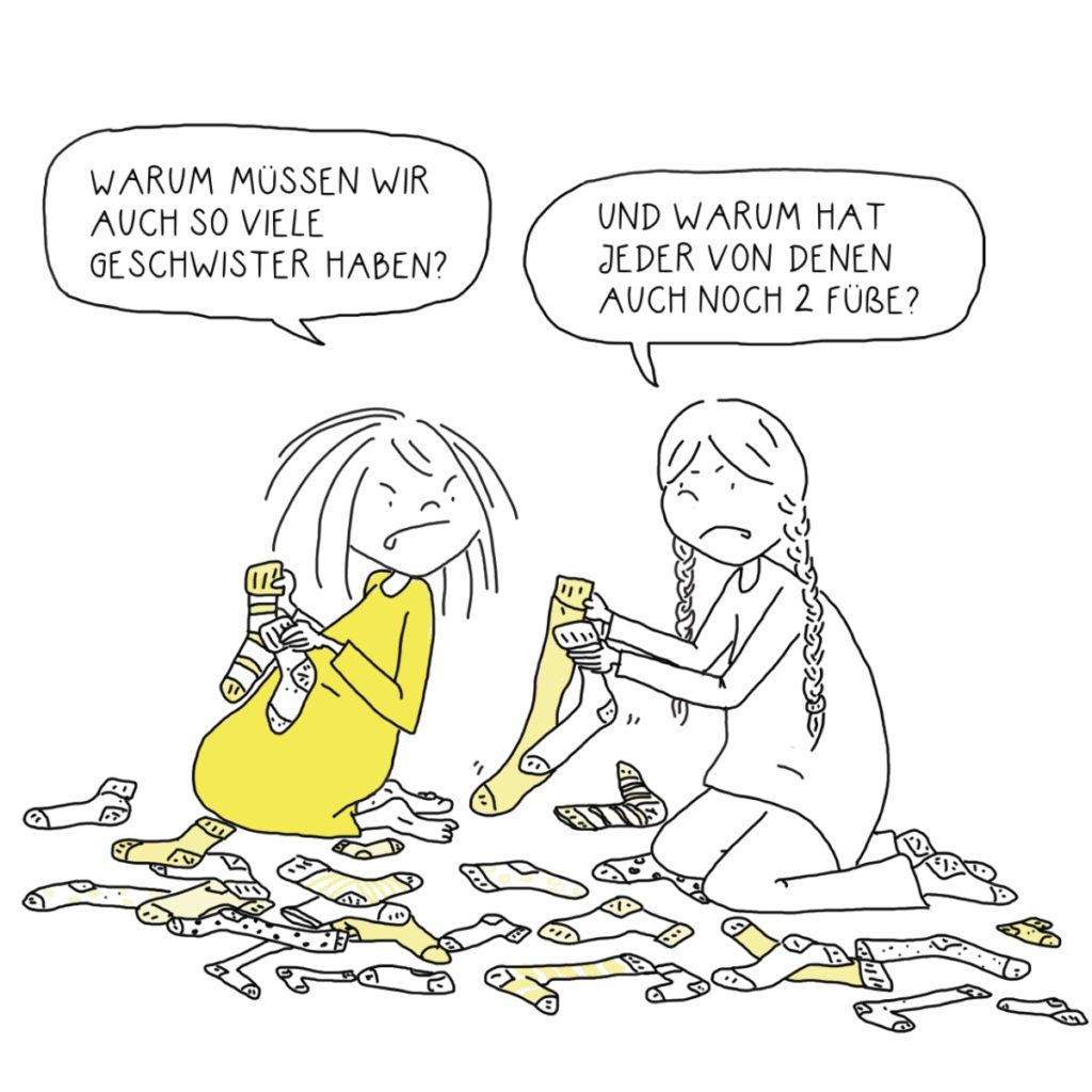 XXL Familie: "Ich bin mit 16 Geschwistern aufgewachsen" 3 Comic