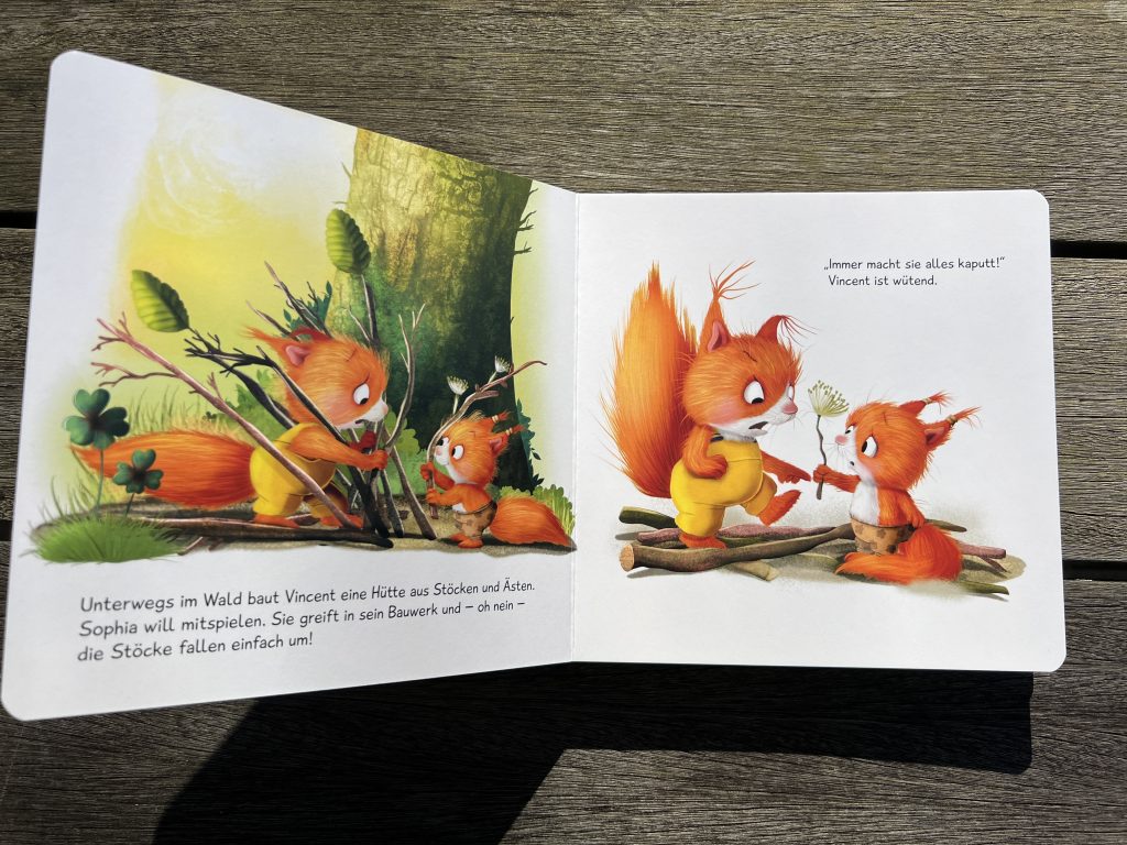 Geschwisterbuch für ab 2-Jährige: Sie streiten wie die Rohrspatzen 4 IMG 4229