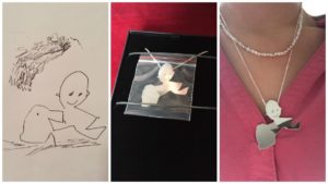 schmuck aus kinderzeichnung 0