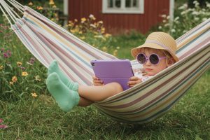 Gönn dir eine Eltern-Auszeit mit Lylli! Hier lesen und hören Kinder selbständig 5 Eltern-Auszeit mit Lylli